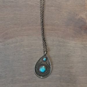 Lucky Brand Cleobella teardrop pendant necklace